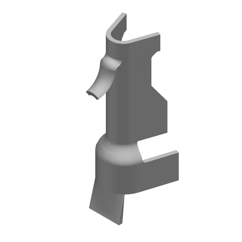 Crimp Terminal 24AWG Brass F 4.4mm Tin Lead T/R