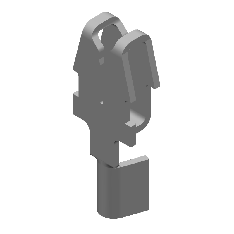 Tab Terminal 28-30AWG Brass Tab 9.02mm Tin T/R