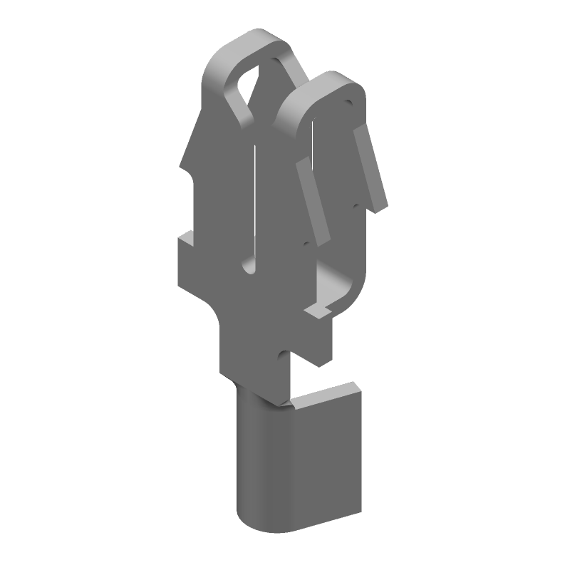 Tab Terminal 22-26AWG Brass M 9.02mm Tin Carton/Reel