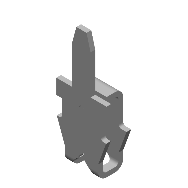 Tab Terminal 22-24AWG Brass Tab 8.38mm Tin T/R