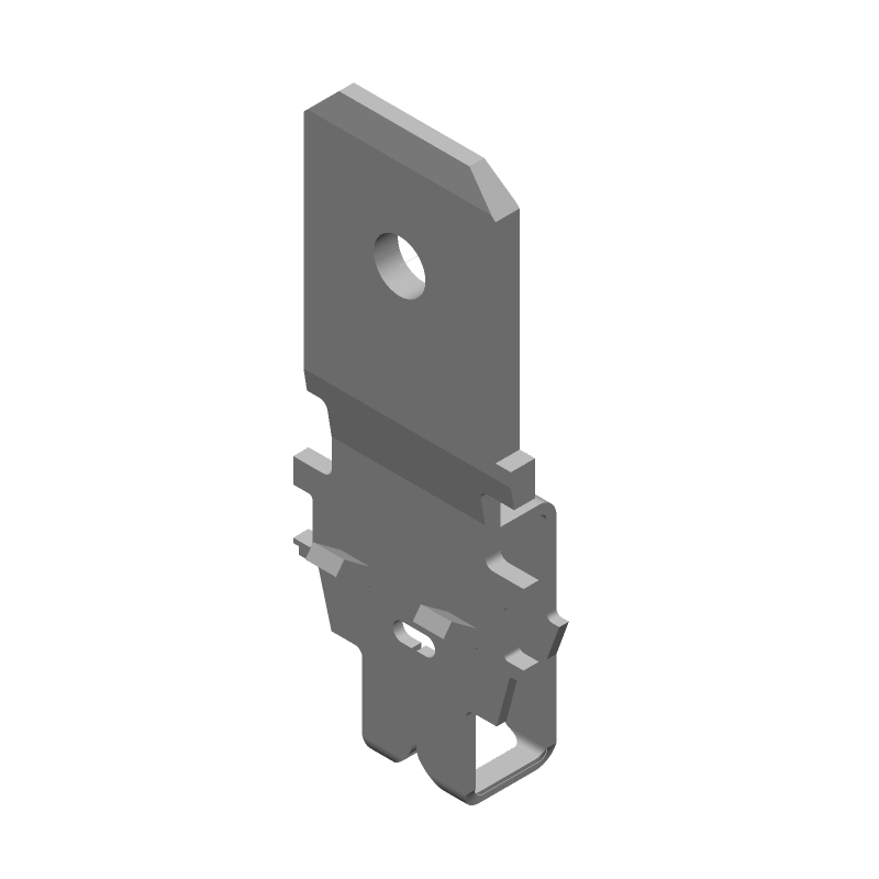 Mag-Mate Terminal 27-30AWG Brass M 18.97mm Tin Carton/Reel