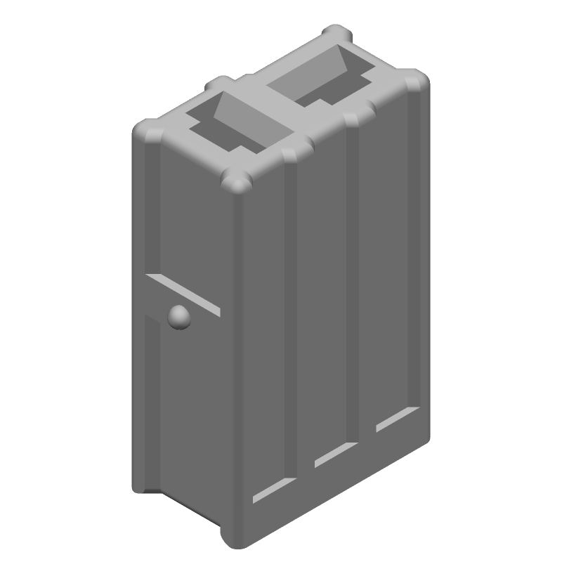 2 WAY110 FASTIN ON RECEP. HSG