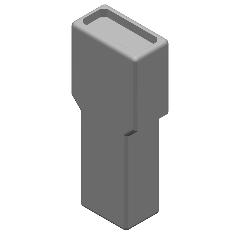 FF REC HSG 5P PP NAT