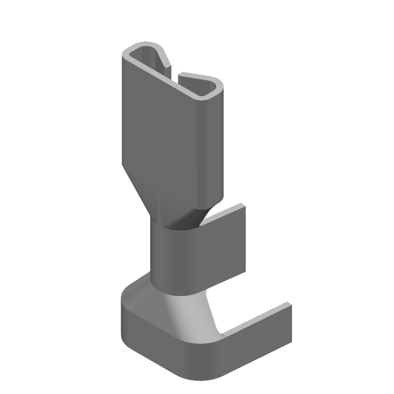 Brass Female Receptacle Terminal 14-18AWG