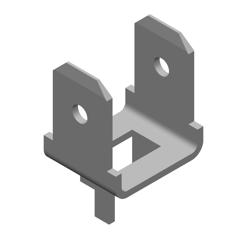 Quick Disconnect Terminal Brass M Tin Package