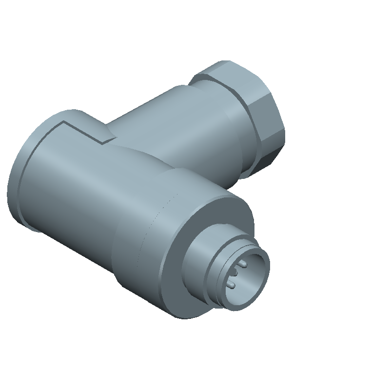 Circular Connector, 5 Contact(s), Male, Screw Terminal, ROHS COMPLIANT