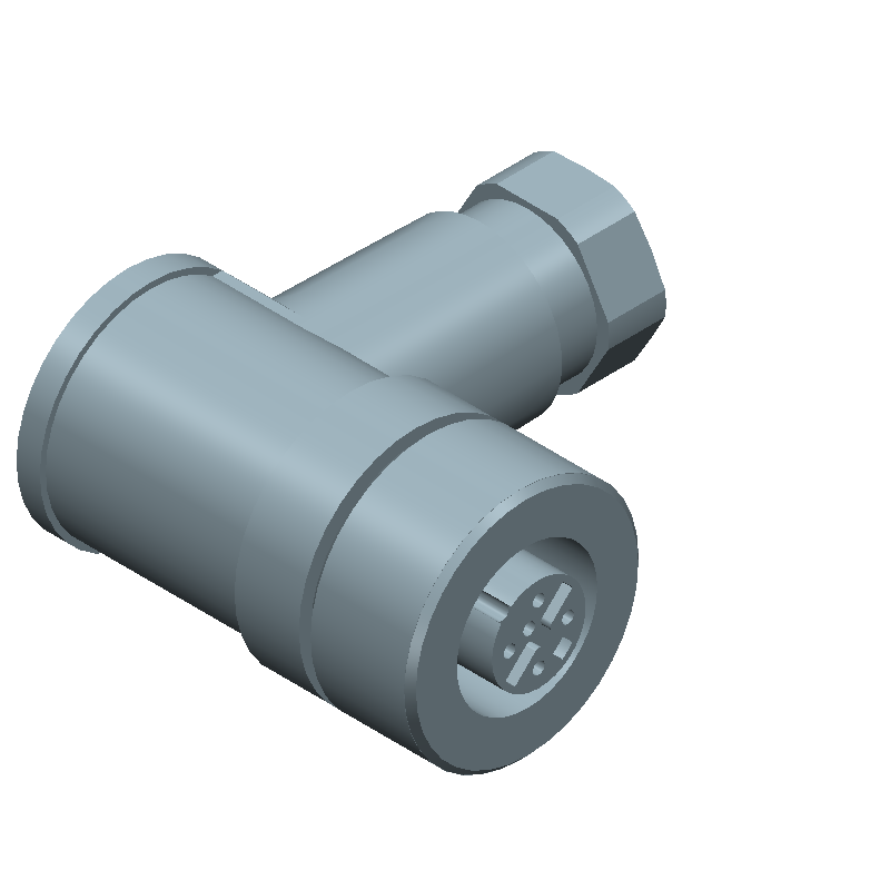 Circular Connector, 5 Contact(s), Female, Screw Terminal, Socket, ROHS COMPLIANT
