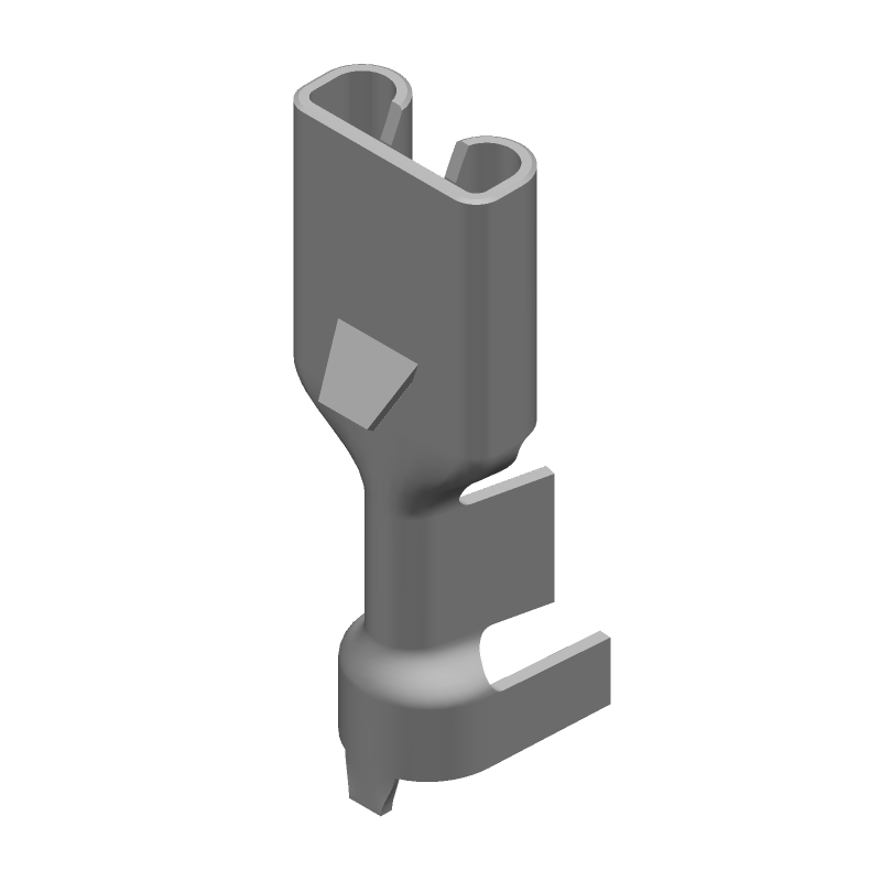 Quick Disconnect Terminal 16-22AWG F Tin Strip