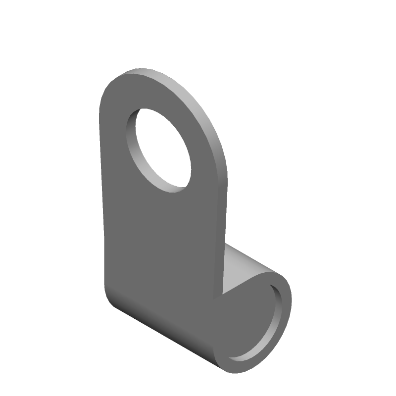 Flag Terminal 2AWG Copper 36.5mm Tin Box