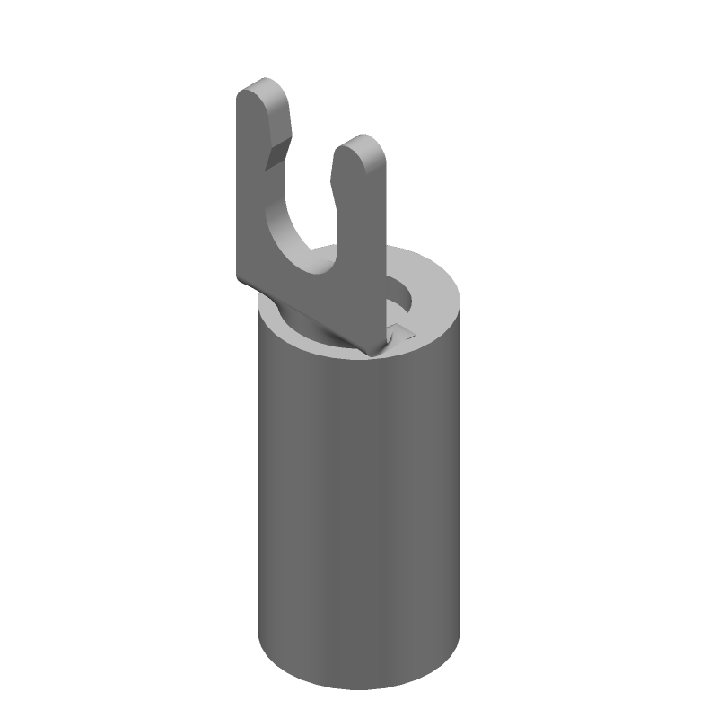 Spring Terminal, Brass/Tin, 10-12AWG, 600V, Insulated