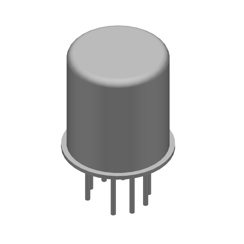 POWER/SIGNAL RELAY, DPDT, MOMENTARY, 0.078A (COIL), 5VDC (COIL), 391mW (COIL), 1A (CONTACT), THROUGH HOLE-STRAIGHT MOUNT