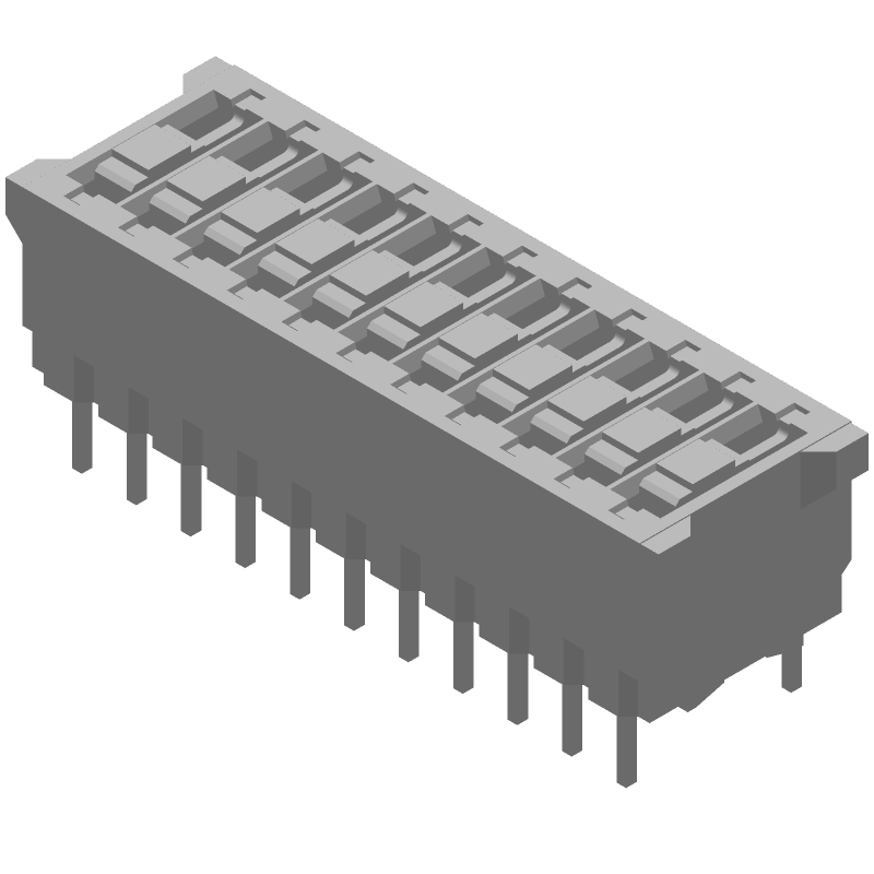 DIP SWITCH SPST 11 POSITIONS THROUGH HOLE