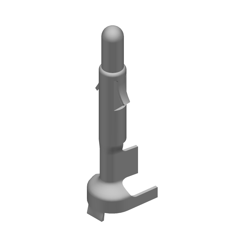 Power Contact PIN Crimp 19A Gold Brass 14-20AWG ST