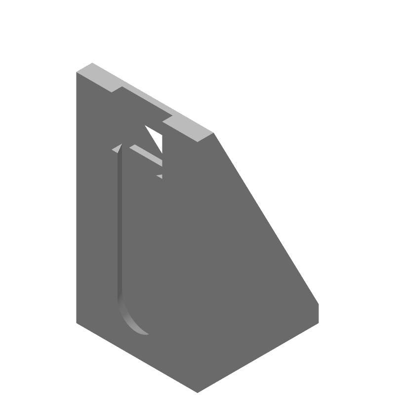 Connector Accessories Mounting Lug Straight Polycarbonate Blue Box