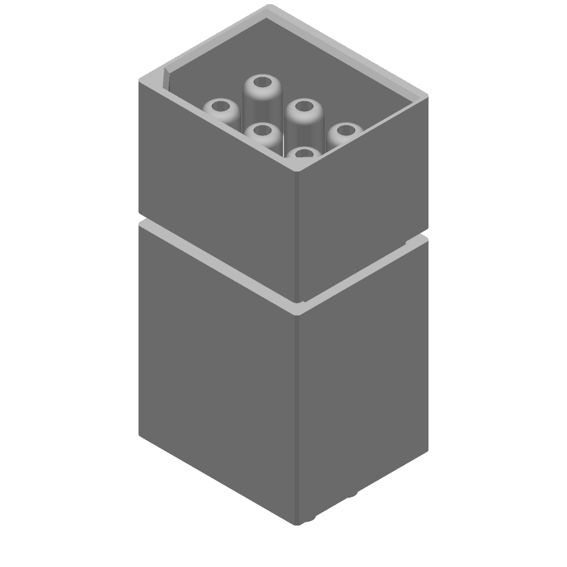 LGH RECPT W/FLY LEADS 6 PIN