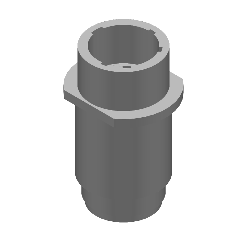 9 Pos Circular Receptacle, Crimp, 600V, IP67, Black