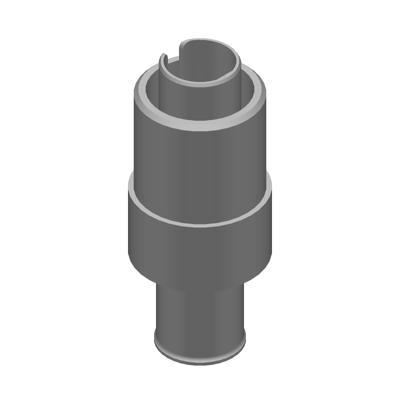 Conn Twin Threaded Crimp ST Cable Mount PL Gold Package