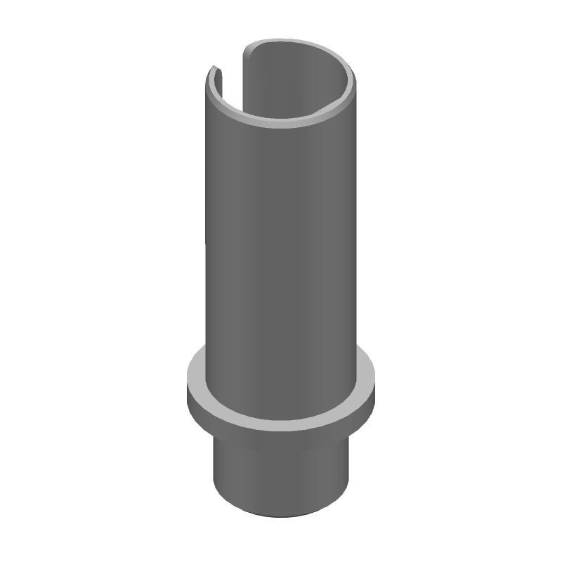 Conn Twin Threaded Crimp ST Cable Mount PL Gold Package