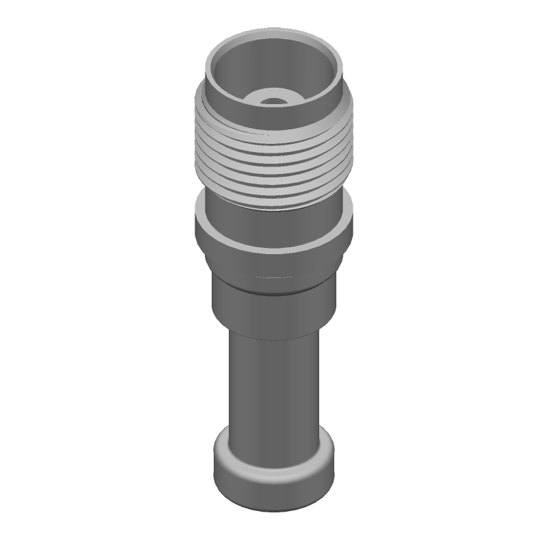 TNC RF Coax Connector, Male, 11GHz, 50 Ohm, Crimp, Straight