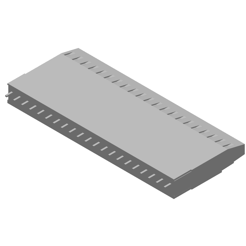 21 Pos 5.08mm Terminal Block, 24A, 300V, Straight, Thru-Hole