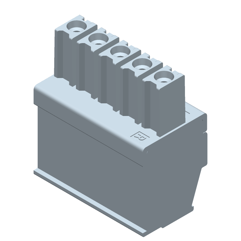 5 Pos 3.5mm Pitch Terminal Block, 11A, 300V, Cable Mount