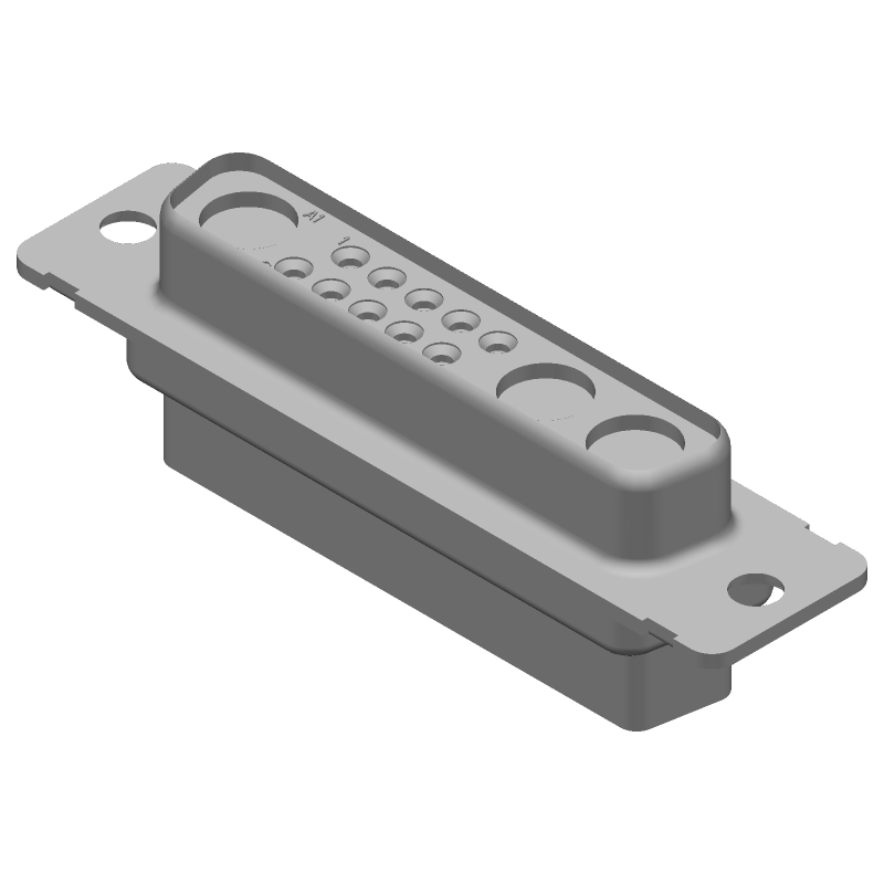RECEPT ASSY,COAX MIX,AMPLIMITE