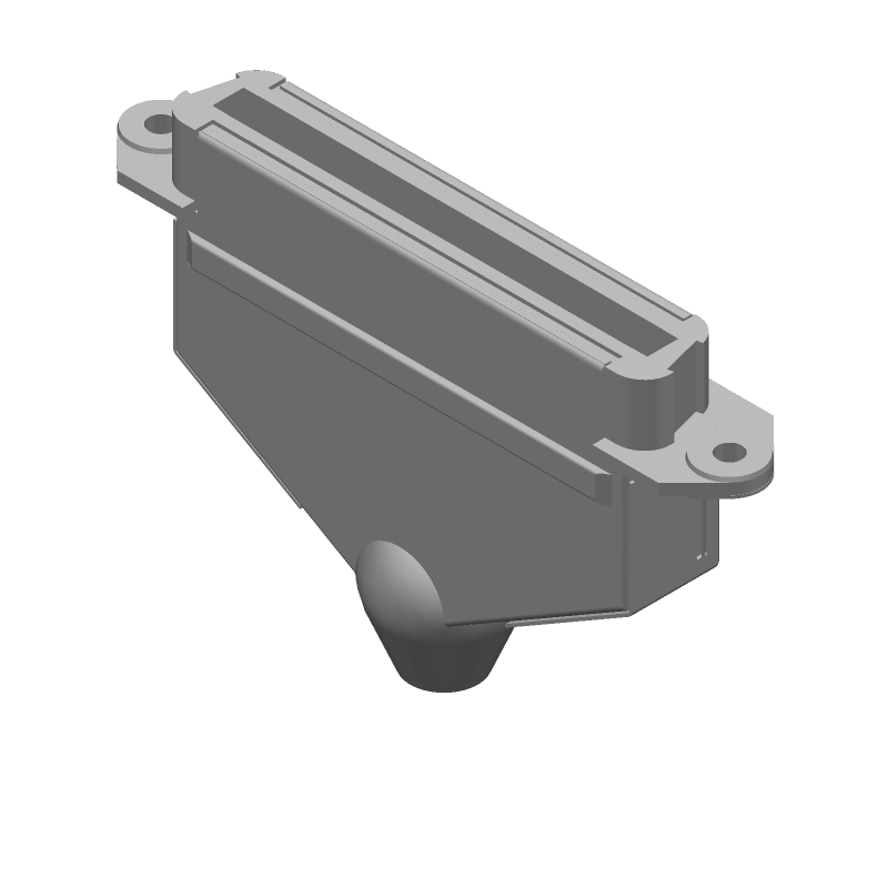 Backshells RCPT KIT 50 POSN SCR LK SHLD