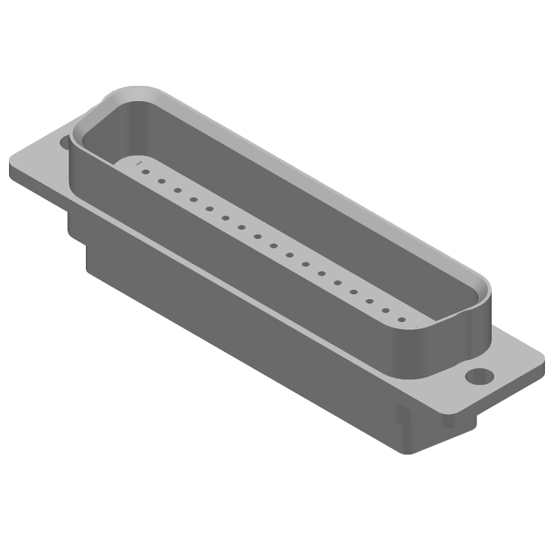 78 CONTACT(S), MALE, D SUBMINIATURE CONNECTOR, CRIMP, PLUG