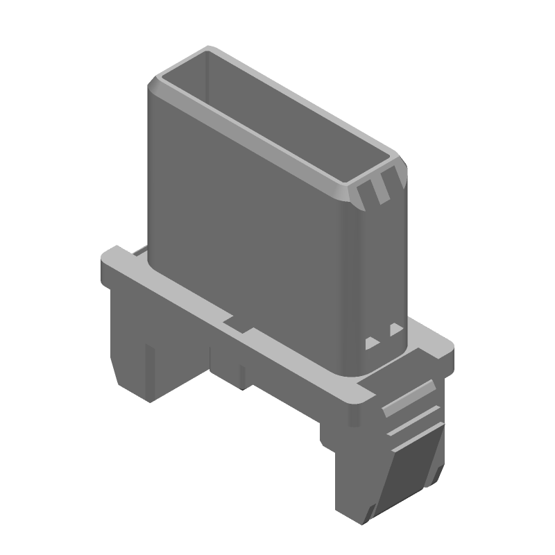 PLUG ASSY 10P MINI CT DC DRAW