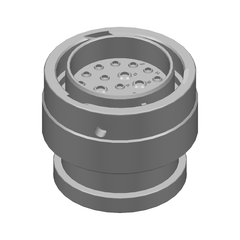 Conn Circular PIN 21 POS Crimp ST Cable Mount 21 Terminal 1 Port Automotive Bulk