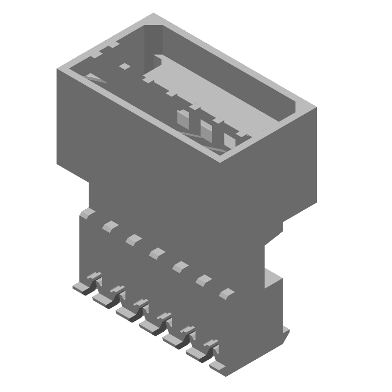 6P MTA-100 Wire-to-Wire Header, 5A, 250V, 2.54mm Pitch, Female