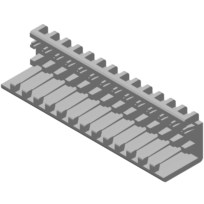 Connector Accessories Strain Relief Cover Straight Nylon White