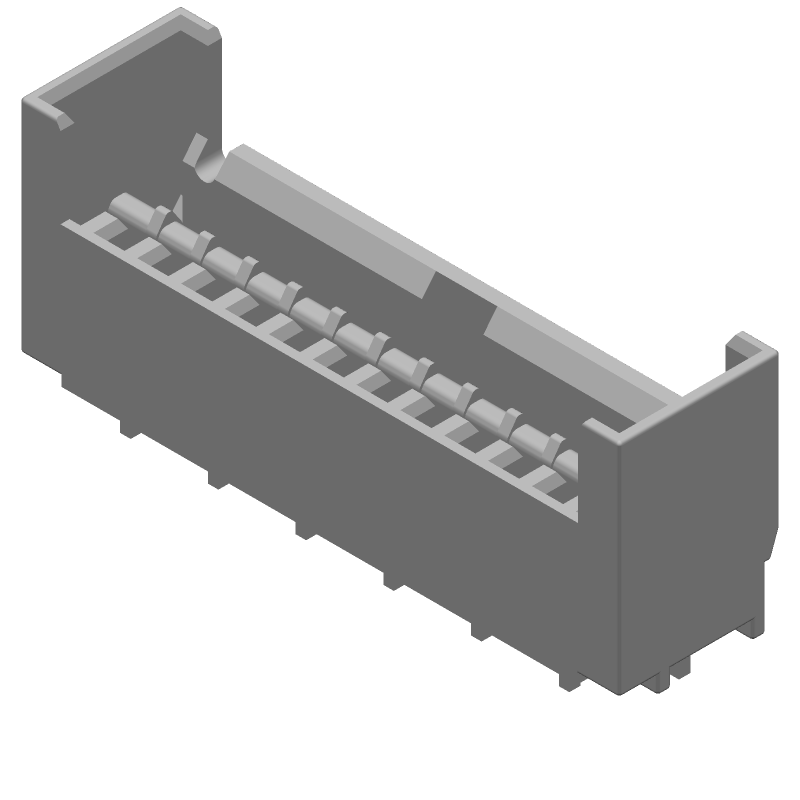(1-1971820-2) 12P,RAST 2.5 Tab Header,In- Locking,THV