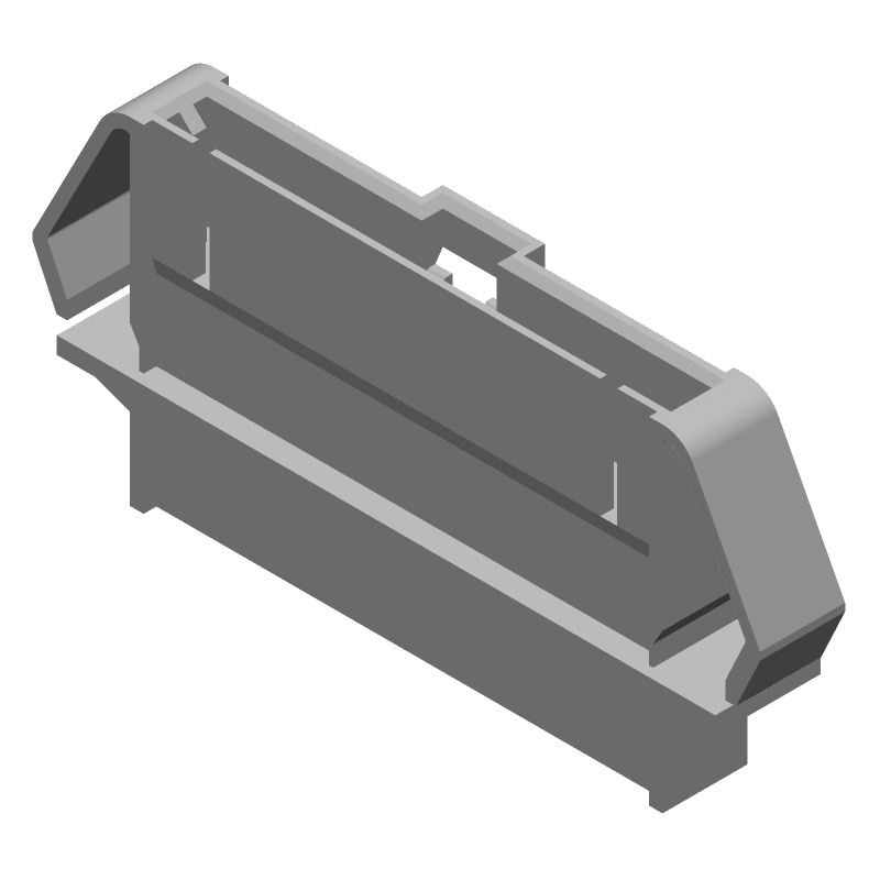14 Pos Black Connector Shroud, 3A, 2.54mm Pitch