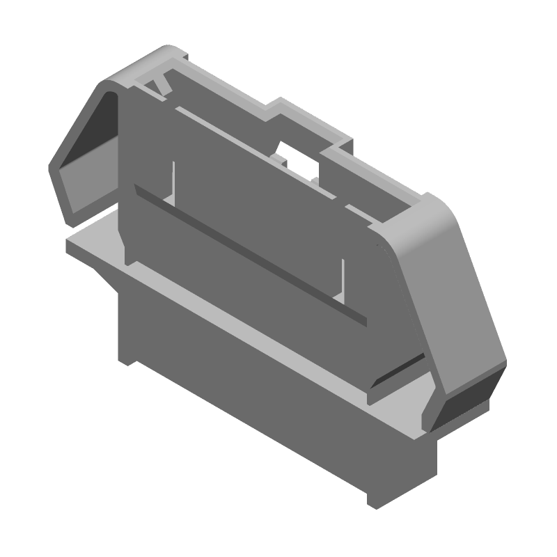 9 Pos Black Connector Shroud, 3A, 2.54mm Pitch