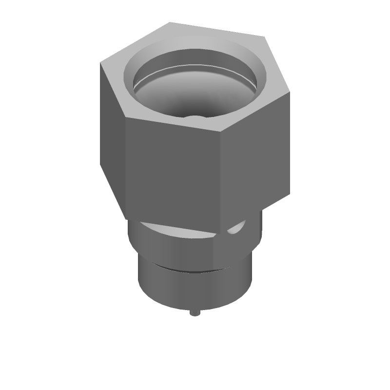 RF Connector, 18GHz, 50R, Solder, Panel Mount, Straight, Gold