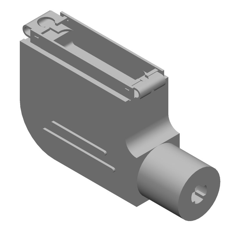 Backshell/Cable Clamp 90° 2 Shell Size Nickel Over Copper Zinc Alloy