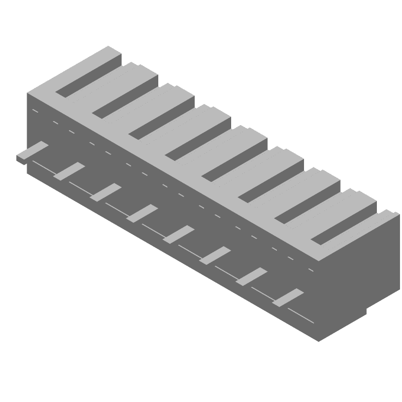 8 Pos 3.81mm Pitch Terminal Block, 12A, 150V, Thru-Hole, Solder