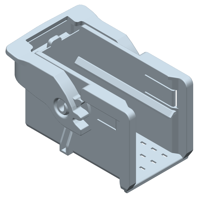 CARRIER, receptacle HSG, 36POS, ASSY