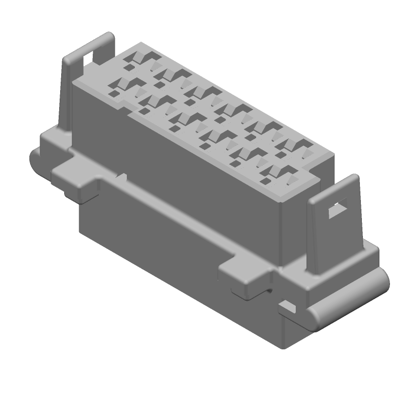 12 Pos 5mm Pitch Wire Housing, Female Socket, Crimp, Straight, Black