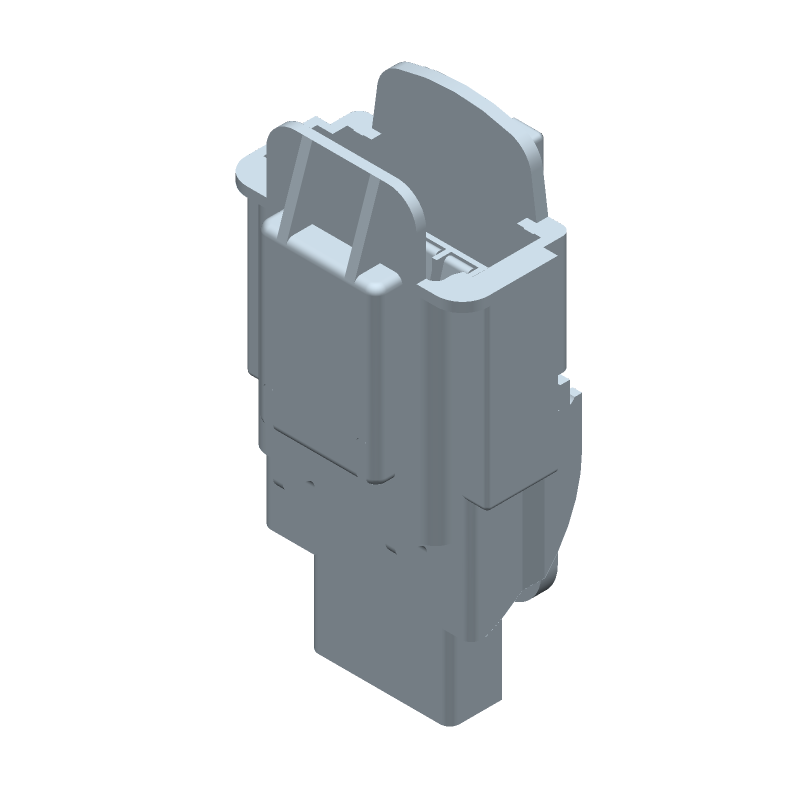 Conn Housing RCP 4 POS Crimp ST Cable Mount Box