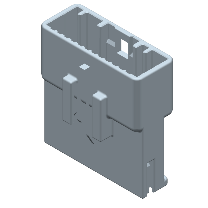 24W TAB HSG ASSY BLACK