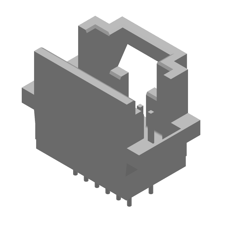 12 Pos 1.27mm Shrouded Header, Straight, 30V, 1A, Gold/Tin/Lead