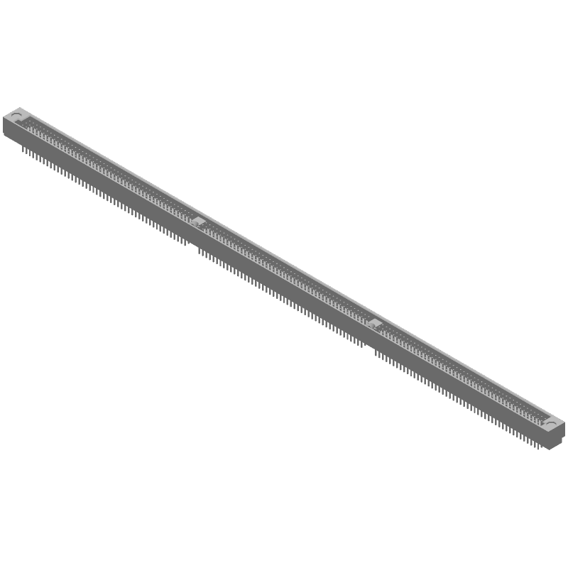 423 Pos 2.54mm Backplane Connector, Male, Straight, Thru-Hole, 3A