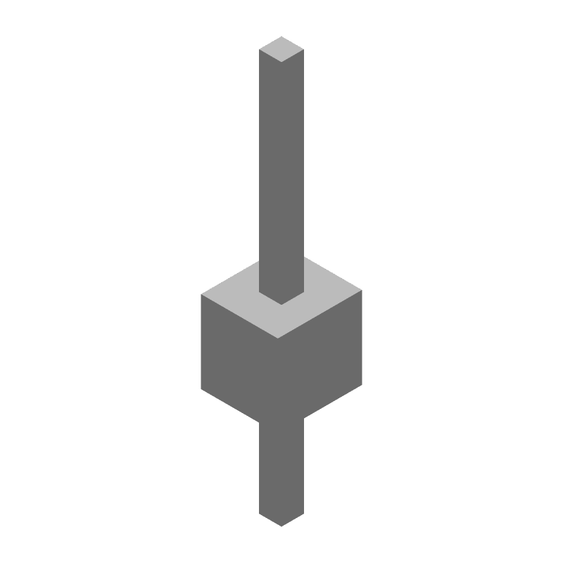 1 Pos Straight Header, 3A, Gold/Tin/Lead, Bronze, 2.54mm Pitch, TH