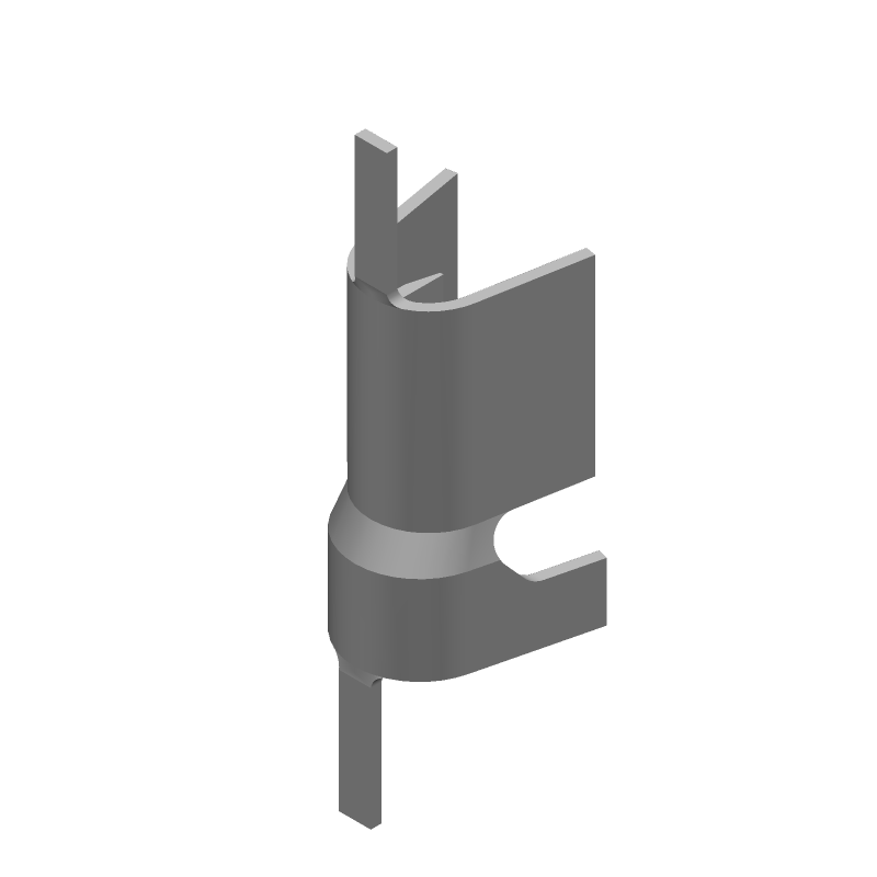 Ground Terminal Brass 7.49mm Tin Strip