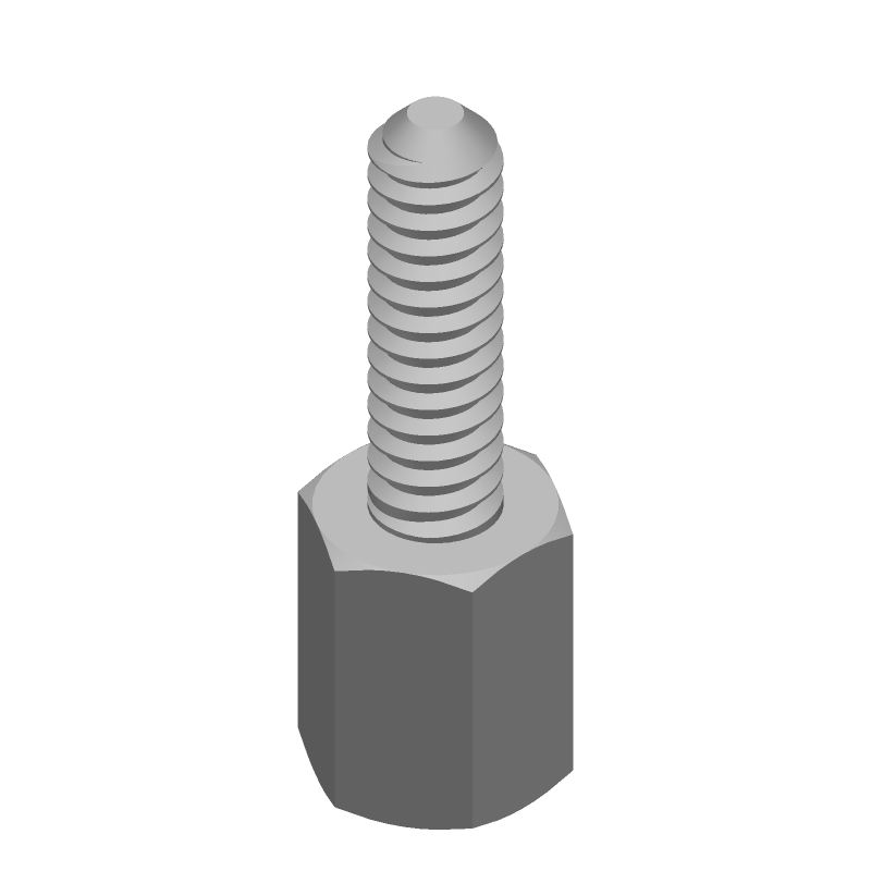 Connector Accessories Female Screw Lock Straight Brass Tin Carton