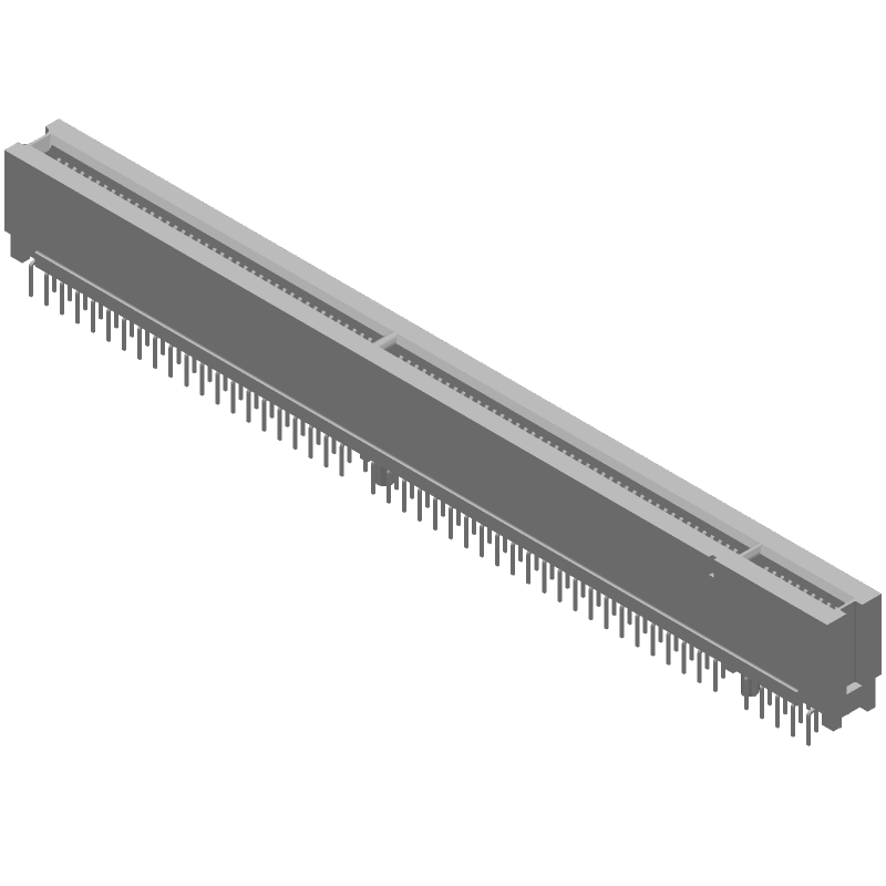 Card Edge Connector 194 Pos 1.27mm Straight Thru-Hole