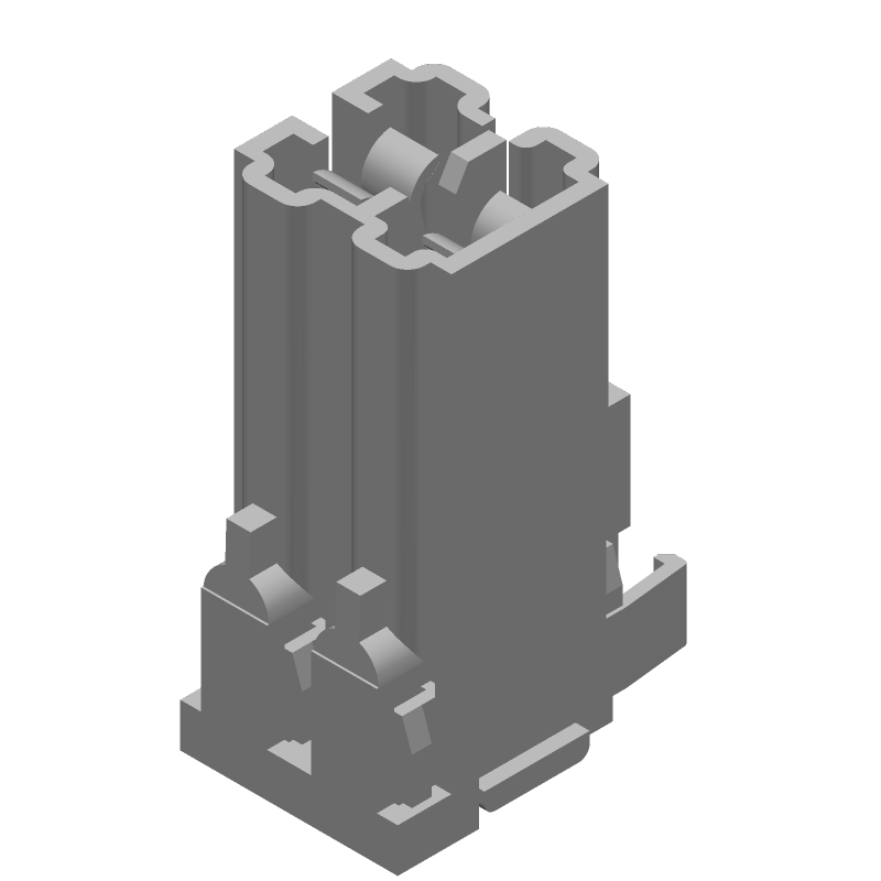 AMP MONO-SHAPE TAB CONN