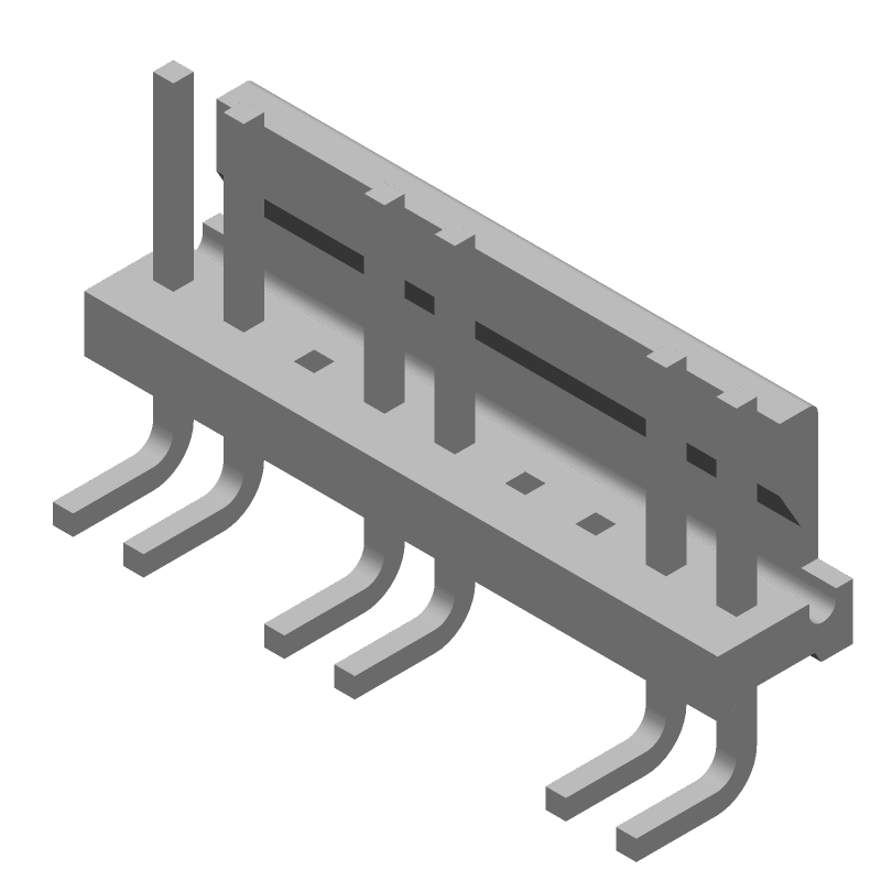 9 Pos MTA-156 Header, 7A, 600V, RA, Tin, Through Hole